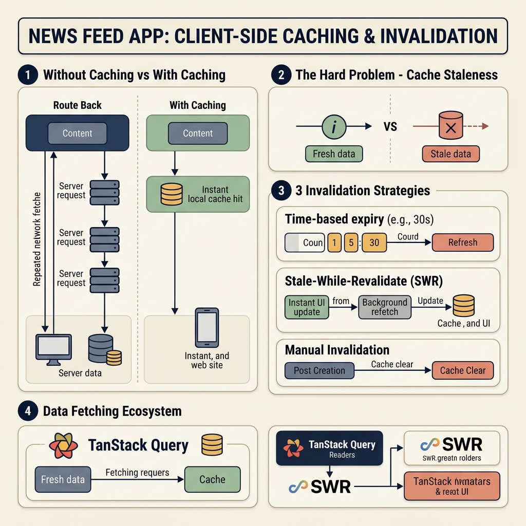 Client Caching & Invalidation Architecture