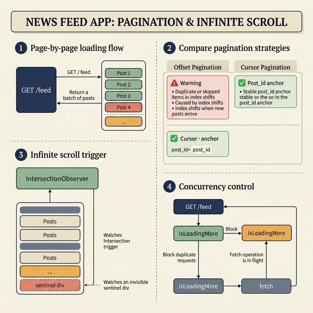 Pagination & Infinite Scroll Architecture